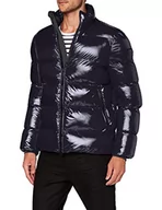 Kurtki męskie - Geox M SILE BOMBER kurtka męska, b??kitne noce, 58 - miniaturka - grafika 1