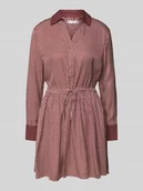 Sukienki - Sukienka mini z tunelem w talii - miniaturka - grafika 1