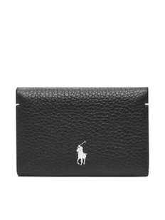 Polo Ralph Lauren Mały Portfel Męski 427949873014 Czarny - Portfele - miniaturka - grafika 1