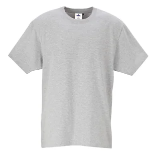PORTWEST B195 T-SHIRT TURIN PREMIUM; WRZOSOWY SZARY - Odzież robocza - miniaturka - grafika 1