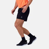 Spodnie sportowe męskie - Spodenki do biegania męskie Odlo ZEROWEIGHT czarne - miniaturka - grafika 1
