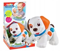 Zabawki interaktywne dla dzieci - Clementoni Interaktywny Piesek Pieszczoszek dla Dzieci 10-36miesięcy Śpiewa - miniaturka - grafika 1