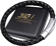 Bransolety męskie - EKSKLUZYWNA SKÓRZANA BRANSOLETKA MĘSKA 100% SKÓRA - miniaturka - grafika 1