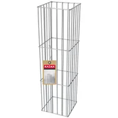 Kratki i pergole - Słup ogrodowy dla roślin Kanny 25 x 90 cm - miniaturka - grafika 1