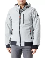 Kurtki męskie - Kaporal Bayo Kurtka męska, Szary, XXL - miniaturka - grafika 1