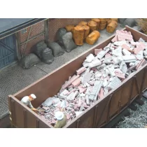 Gruz z szaro-czerwonych cegieł 150 g - Akcesoria i części modelarskie - miniaturka - grafika 1