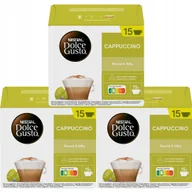 Kawa w kapsułkach i saszetkach - Kapsułki Nescafe Dolce Gusto Cappuccino 90szt 3x30 - miniaturka - grafika 1