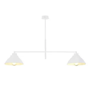 Biała, loftowa lampa wisząca wykonana z metalu 1212/2 z serii MAVERICK - Lampy sufitowe - miniaturka - grafika 1