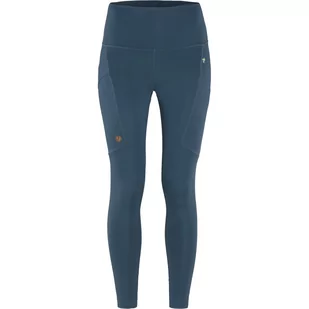 Damskie legginsy Fjällräven Abisko Tights W Rozmiar: XS / Kolor: niebieski - Spodnie sportowe damskie - miniaturka - grafika 1