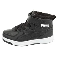 Buty dla dziewczynek - Buty Puma Rebound Joy Jr 37547 901 czarne - miniaturka - grafika 1