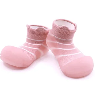Attipas® Lekkie Bambusowe Buciki Niemowlęce Bamboo See Through Bear Pink 11,5 Cm / 20 Antypoślizgowe - Skarpetki dla dzieci Attipas® Lekkie Bambusowe Buciki Niemowlęce Bamboo See Through Bear Pink 11,5 Cm / 20 Antypoślizgowe - Skarpetki dla dzieci - miniaturka - grafika 1