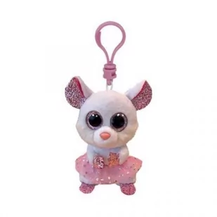 TY Beanie Boos Nina - Biała ballerina mysz 8,5cm - TY - Breloczki dla dzieci - miniaturka - grafika 2