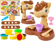 Masy plastyczne - Kreatywny zestaw z masą plastyczną, ciastolina UROCZA ŻYRAFA - miniaturka - grafika 1