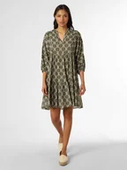 Sukienki - Marie Lund - Sukienka damska, zielony|wielokolorowy - miniaturka - grafika 1