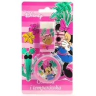 Zestawy szkolne - BENIAMIN Gumka + temperówka Minnie Mouse - Beniamin - miniaturka - grafika 1