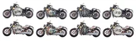 Kolejki i akcesoria - Pl Zegar Motocykl - miniaturka - grafika 1