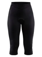 Spodnie sportowe damskie - Craft Legginsy kolarskie "Rise" w kolorze czarnym - miniaturka - grafika 1