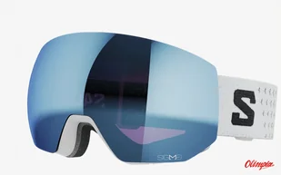 Gogle narciarskie Salomon Radium Pro Sigma white/Univ SB 2023/2024 - Gogle narciarskie - miniaturka - grafika 1