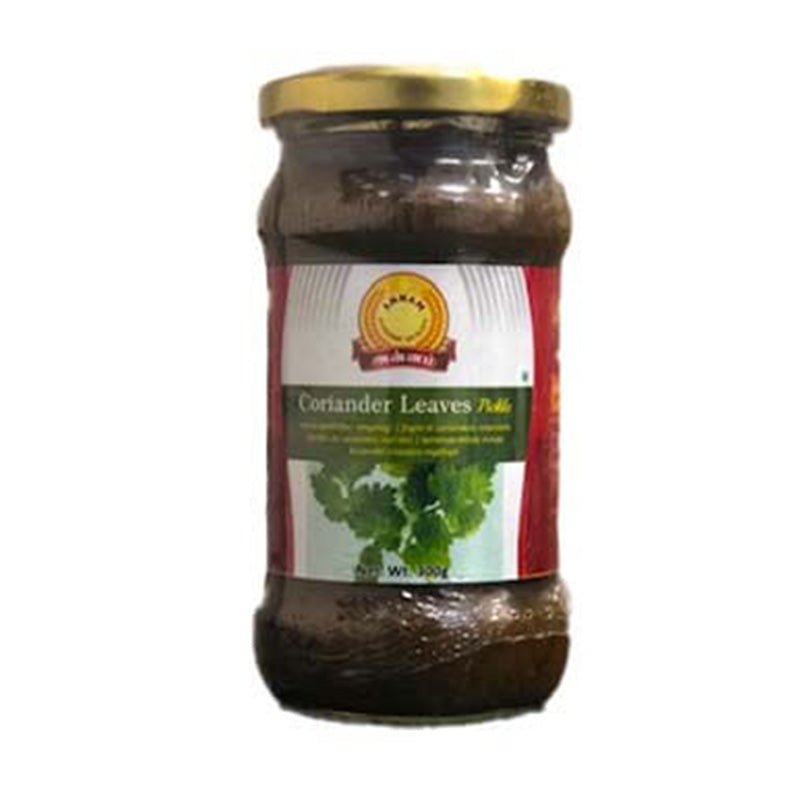 Pikle z kolendry Annam Coriander Leaves Pickle 300g - ziołowe pikantne
