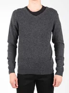 Swetry męskie - Sweter Lee V-Neck Jumper L892OJ06 - miniaturka - grafika 1