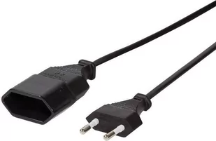 Logilink Kabel zasilający Przedłużacz kabla zasilającego CP124 Euro CEE 7/16 czarny 3m CP124 - Kable komputerowe i do monitorów - miniaturka - grafika 1