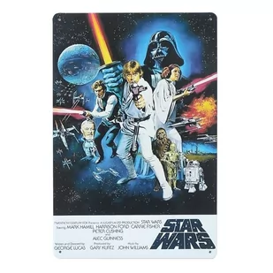 Plakat Tabliczka dekoracyjna metalowa STAR WARS 3 - Plakaty - miniaturka - grafika 1