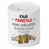 Skarbonki - Skarbonka Dla Kai na Urodziny Imieniny Prezent z Nadrukiem ze Zdjęciem - miniaturka - grafika 1