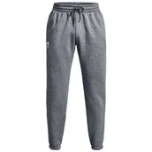 Spodnie sportowe męskie - Męskie spodnie dresowe Under Armour Essential Fleece Jogger Rozmiar: XXL / Kolor: szary - miniaturka - grafika 1