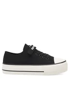 Buty dla dziewczynek - Sprandi Trampki CP-LEA-BDB-0712 Czarny - miniaturka - grafika 1