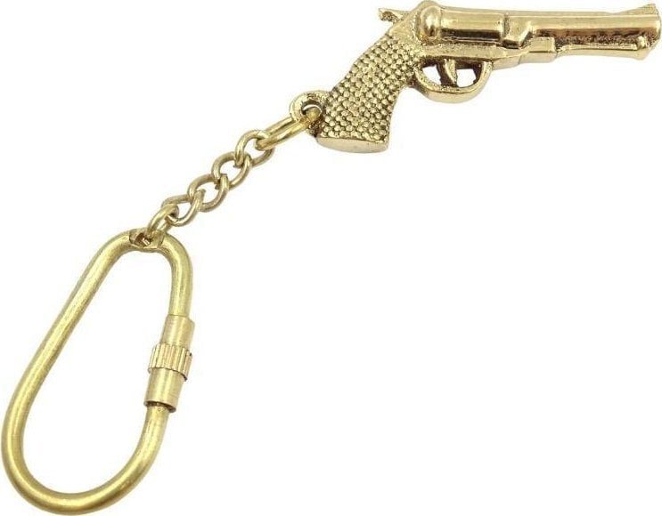 Breloczek Upominkarnia Brelok do kluczy Rewolwer KRT19
