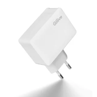 Qilive Ładowarka sieciowa 2 x USB A - Ładowarki do telefonów - miniaturka - grafika 1