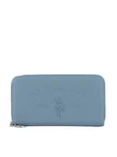 Portfele - U.S. Polo Assn. Duży Portfel Damski WIUXT8413WVP Niebieski - miniaturka - grafika 1