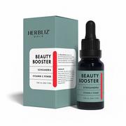 Serum do twarzy - HERBLIZ Beauty Booster z CBD 400 mg z opuncją, 150 ml 15.0 ml - miniaturka - grafika 1