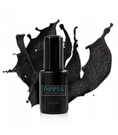 Lakiery hybrydowe - Neess Lakier hybrydowy Noc W Rio 4 ml czarny - miniaturka - grafika 1