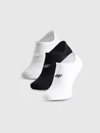 Skarpetki męskie - 4F Skarpetki casual stopki (3-pack) męskie - multikolor 39-42 - miniaturka - grafika 1