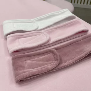 Opaska Welurowa Premium Kolor: PUDER - Pozostałe akcesoria kosmetyczne - miniaturka - grafika 3