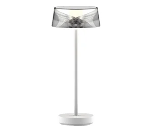 Polux LED Lampa stołowa ściemnialna CASABLANCA LED/3,4W/5V USB 3600 mAh IP44 biały - Lampy ogrodowe - miniaturka - grafika 1