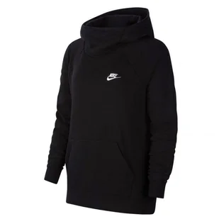 Damska Bluza Z Kapturem Essentials Funnel Neck - Bluzy sportowe damskie - miniaturka - grafika 1