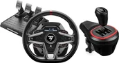 Kontrolery gier na PC - Kierownica Thrustmaster T248 XBOX/PC 4460182 + Lewarek TH8S 4060256 - miniaturka - grafika 1