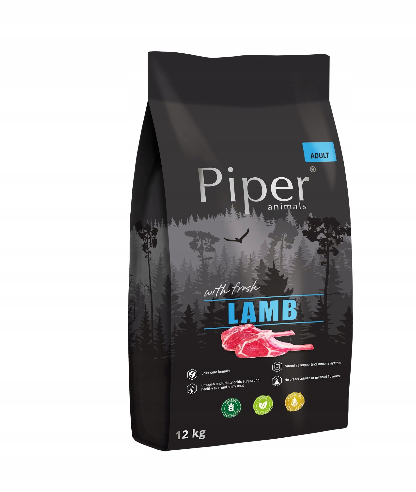 DOLINA NOTECI Piper Animals z jagnięciną 12kg