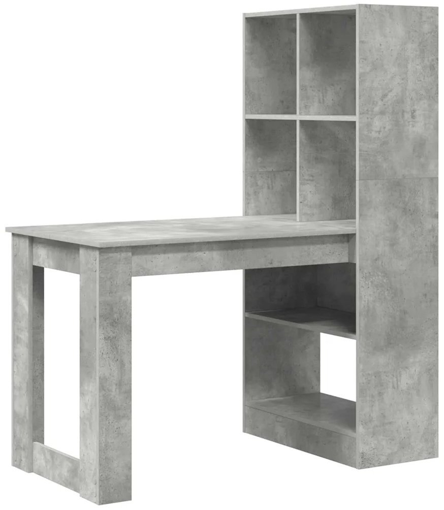 Biurko vidaXL Biurko Betonowy szary 122 x 67 x 145 cm