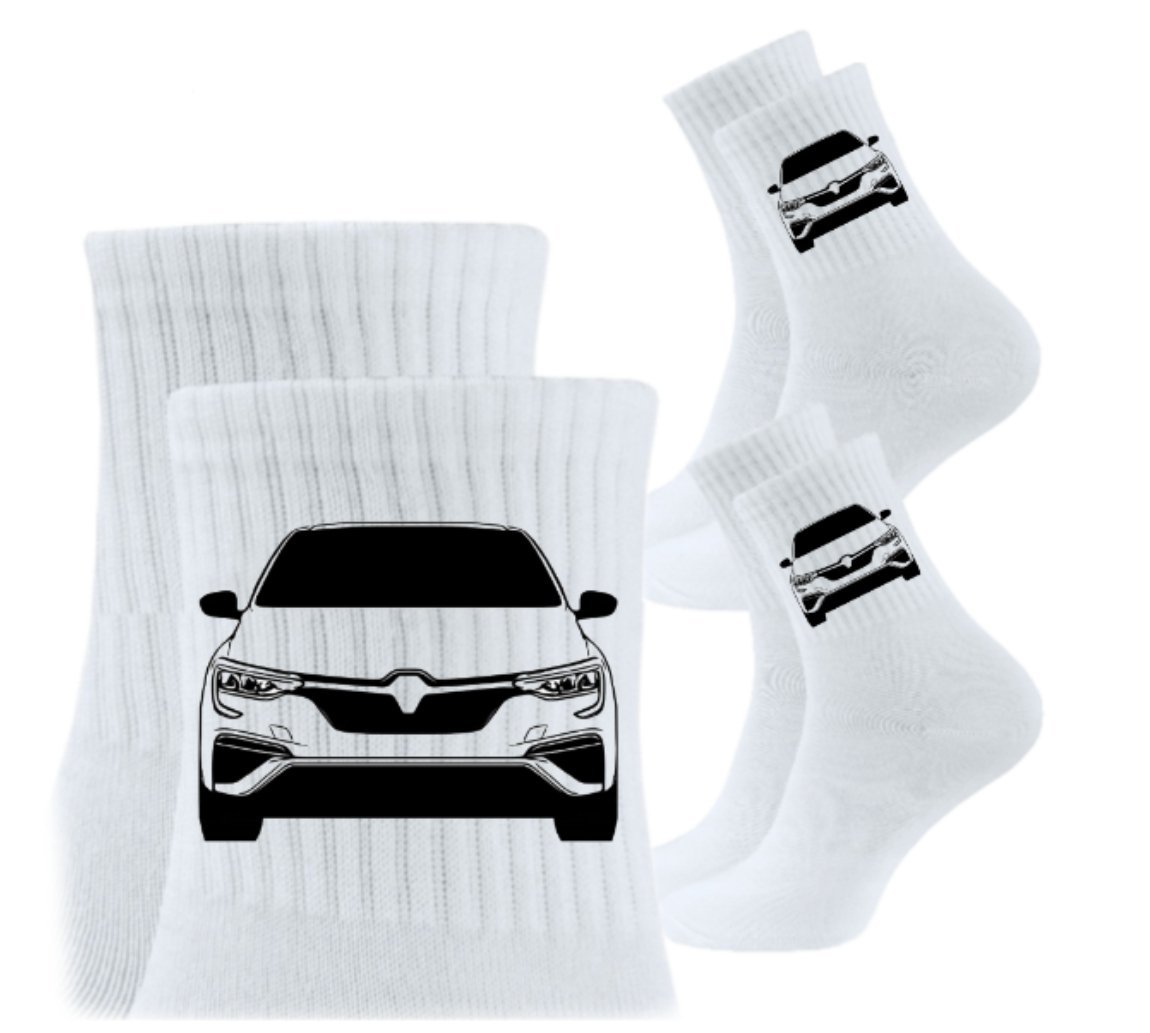 3x Skarpetki Urodziny Prezent Skarpety dla kierowcy auta RENAULT
