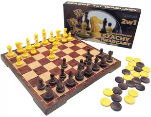 Szachy i warcaby magnetyczne 5190 Norimpex - Gry planszowe - miniaturka - grafika 1
