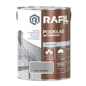 Grunty do ścian - Podkład antykorozyjny 5 l szary okienny RAFIL - miniaturka - grafika 1