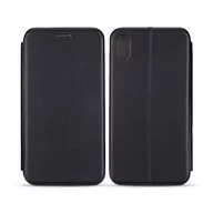 Etui i futerały do telefonów - NoName Etui Book Magnetic iPhone Xr czarny/blac k - miniaturka - grafika 1