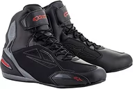 Buty motocyklowe - Buty motocyklowe Alpinestars Faster-3 Drystar Shoes Black Gray Red, Czarny/Szary/Czerwony, 38 - miniaturka - grafika 1