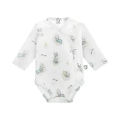 Body dla niemowląt - Body niemowlęce z długim rękawem 50 Misie - miniaturka - grafika 1