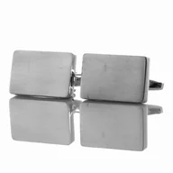 Spinki do mankietów i krawatów - Spinki do mankietów klasyczne gładkie EM 56 - EM Men's Accessories - miniaturka - grafika 1