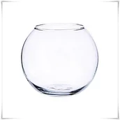 Wazony i flakony - Wazon szklana kula dekoracyjna D-12,5 cm H-10,5 cm - miniaturka - grafika 1