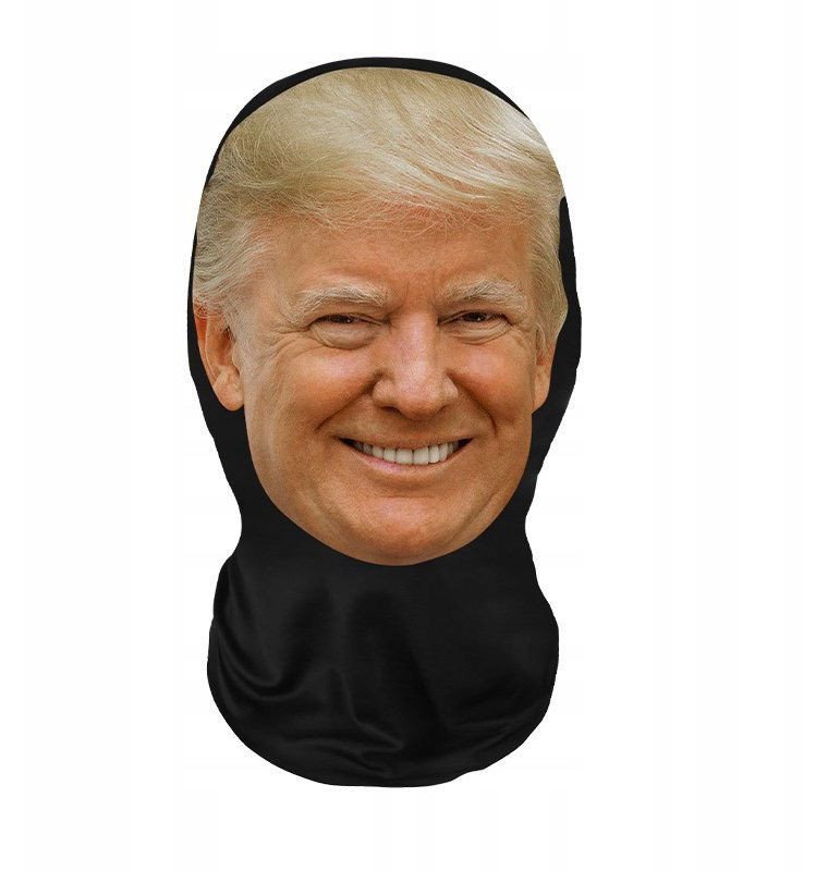 Kominiarka MASKA IMPREZA Narty Motor MIKROFIBRA NADUK 3D COSPLAY Trump